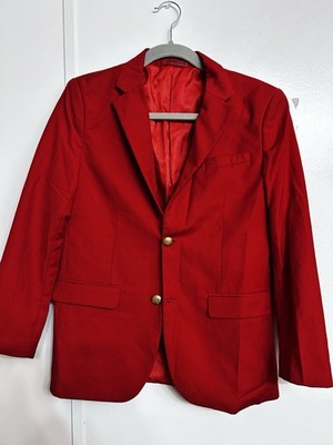 Gioberti Women's Jacket Red Size  14  Established 1999