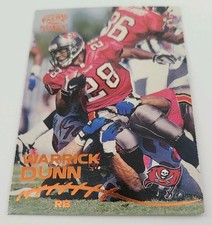 1998 Pacific Warrick Dunn #229 Rookie Tampa Bay Buccaneers Football Card. rookie card picture