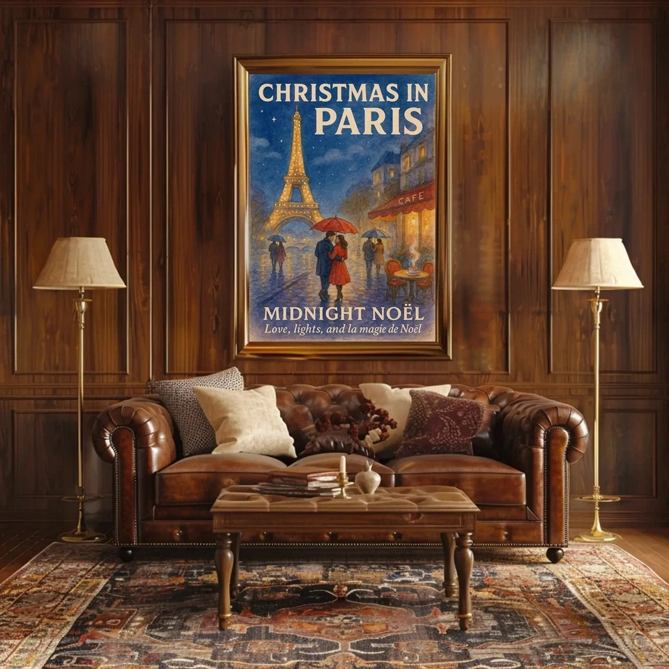 Póster Navidad en París Medianoche Noël Foto 4 de 4