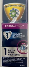 6 Genuine Oral B Cross Action Replacement Heads Germany