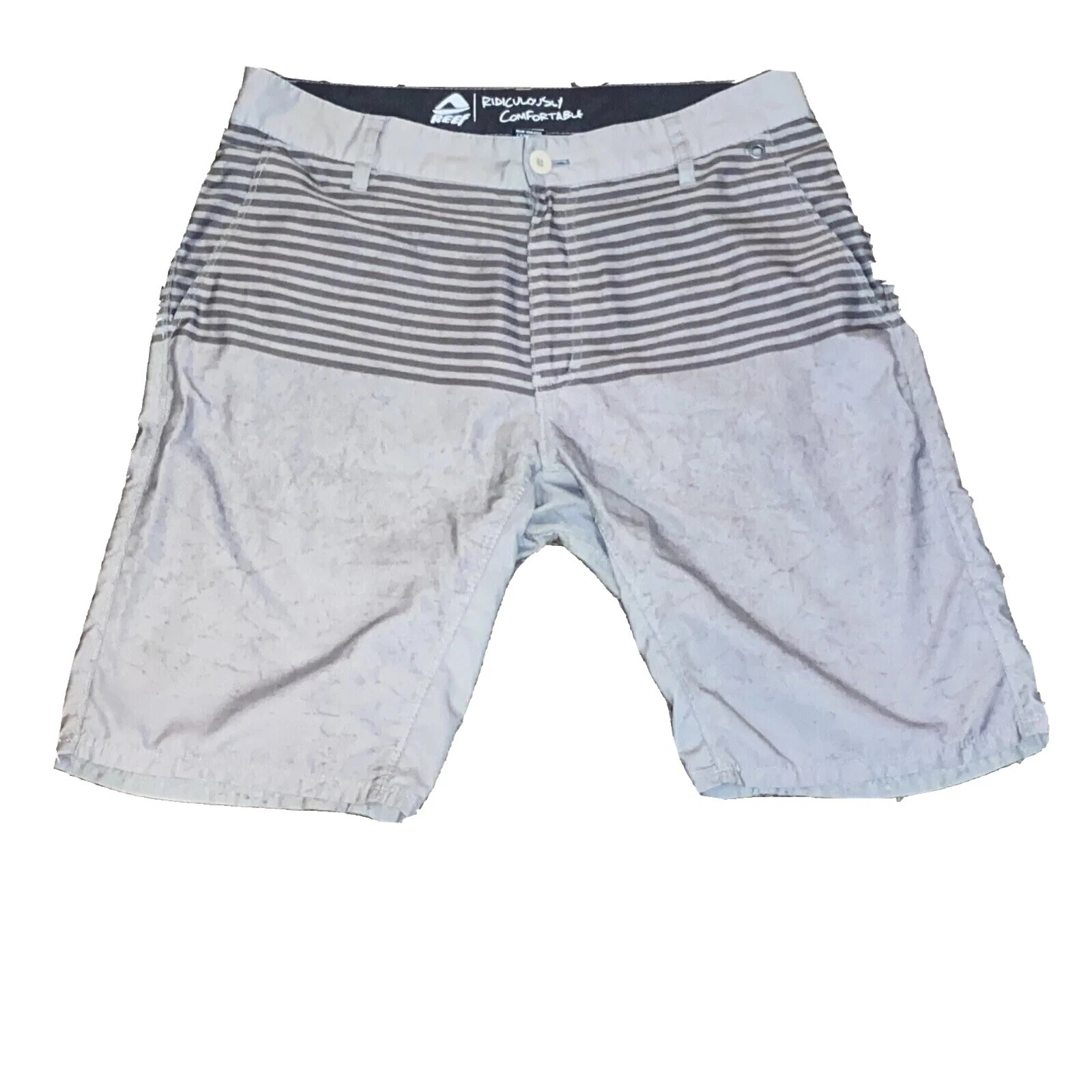 Pantalones cortos a rayas Reef para De hombre