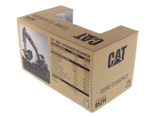 ,DIECAST MASTERS, Excavadora CATERPILLAR 320D L con conductor, 1/50, DCM85214 - Imagen 8 de 8