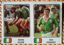1 Image panini rugby 76 : Moss Keane, Ken Kennedy N°42