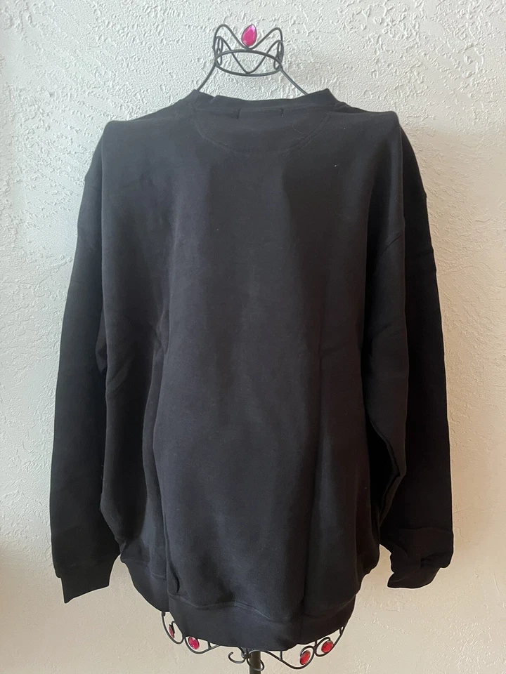 NUEVO CON ETIQUETAS~House of Carrington Legend Para hombres XL Manga Larga~Camisa de Golf de Algodón Negra~$120 Foto 2 de 4