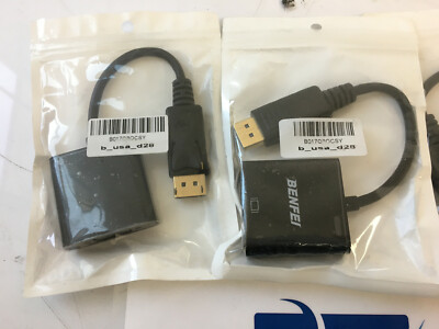 BENFEI DisplayPort to VGA, Gold-Plated DP to VGA Adapter (Male to Female)  LOT
