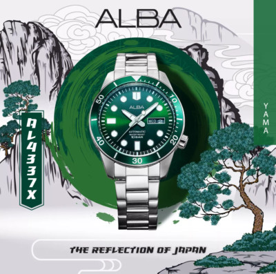 ALBA  Thailand Creation Limited AL4337X1 Automatic 100%Authentic free Shipping