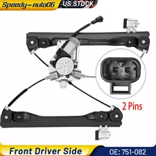 Front Driver Side Power Window Regulator w/ Motor 2Pin for Chevy Cruze 2011-2015