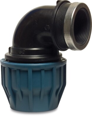 Plasson-Typ MDPE Kompression Buchse BSP x Winkel Adapter für MDPE Wasserleitung