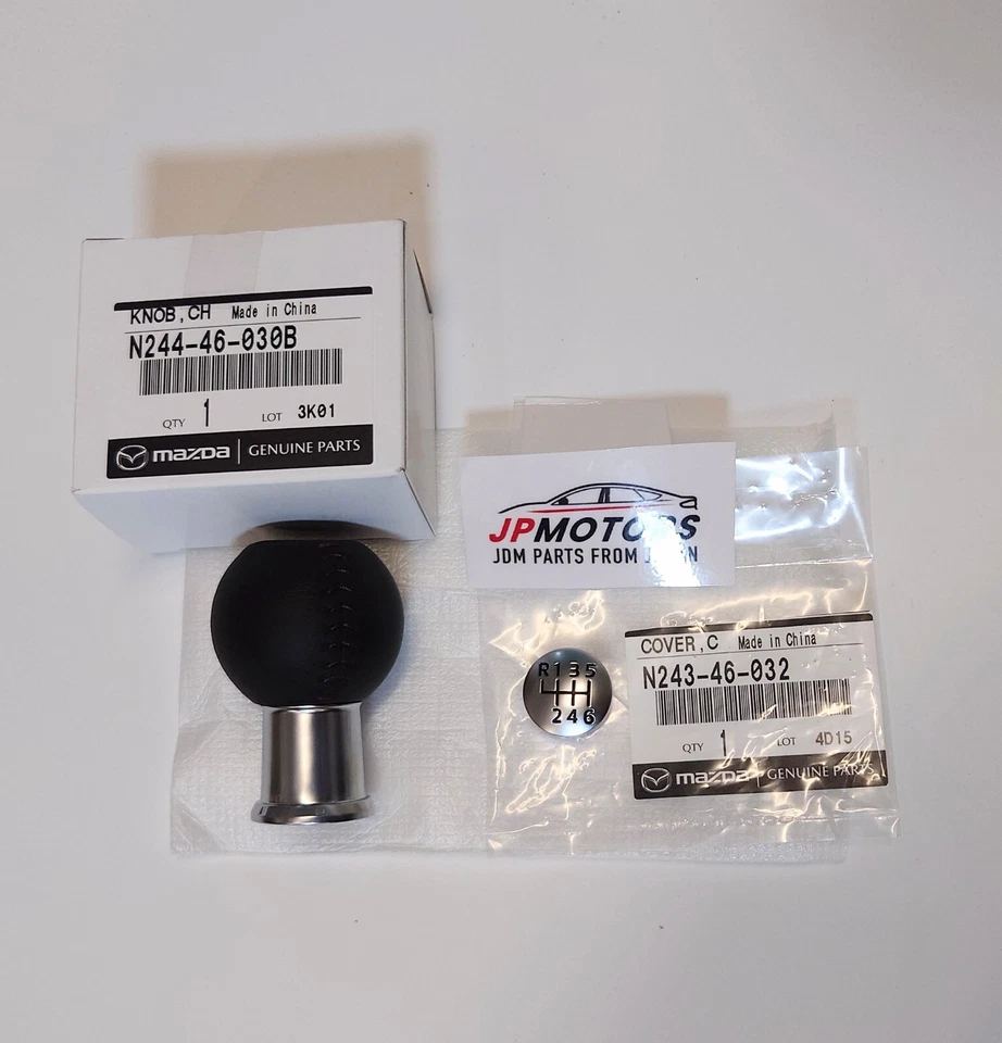 MAZDA Genuine Change Lever Shift Knob MX-5 ND Miata N244-46-030B N243-46-032 New - Image 2 of 4