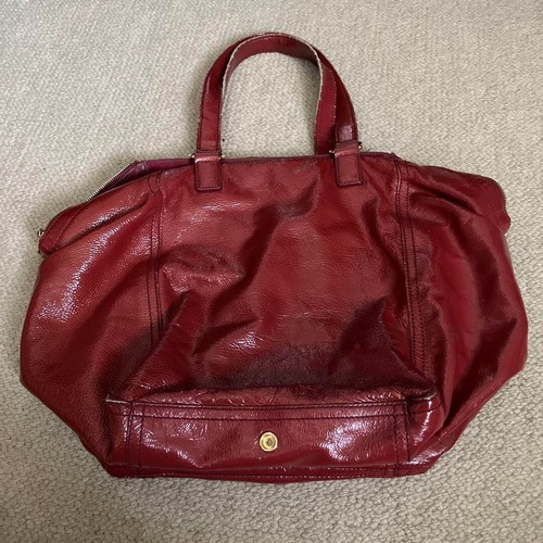 Saint Laurent Backpack Patent Pink Authentic - Picture 2 of 7