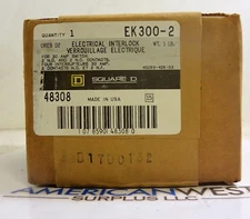 Square D EK300-2 Electrical Interlock for 30A Switch 2NO 2NC  NEW 