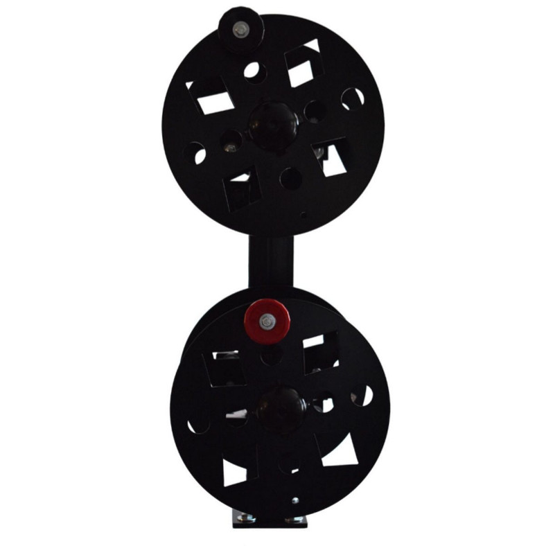 Diamond Welding Lead Reel 12" Black Heavy Duty Swivel Base - Made in USA