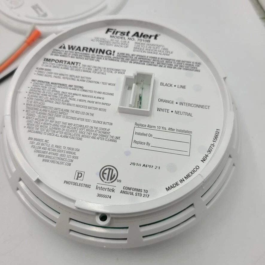 First Alert BRK Sc9120b Smoke And Carbon Monoxide Combo, 56 OFF