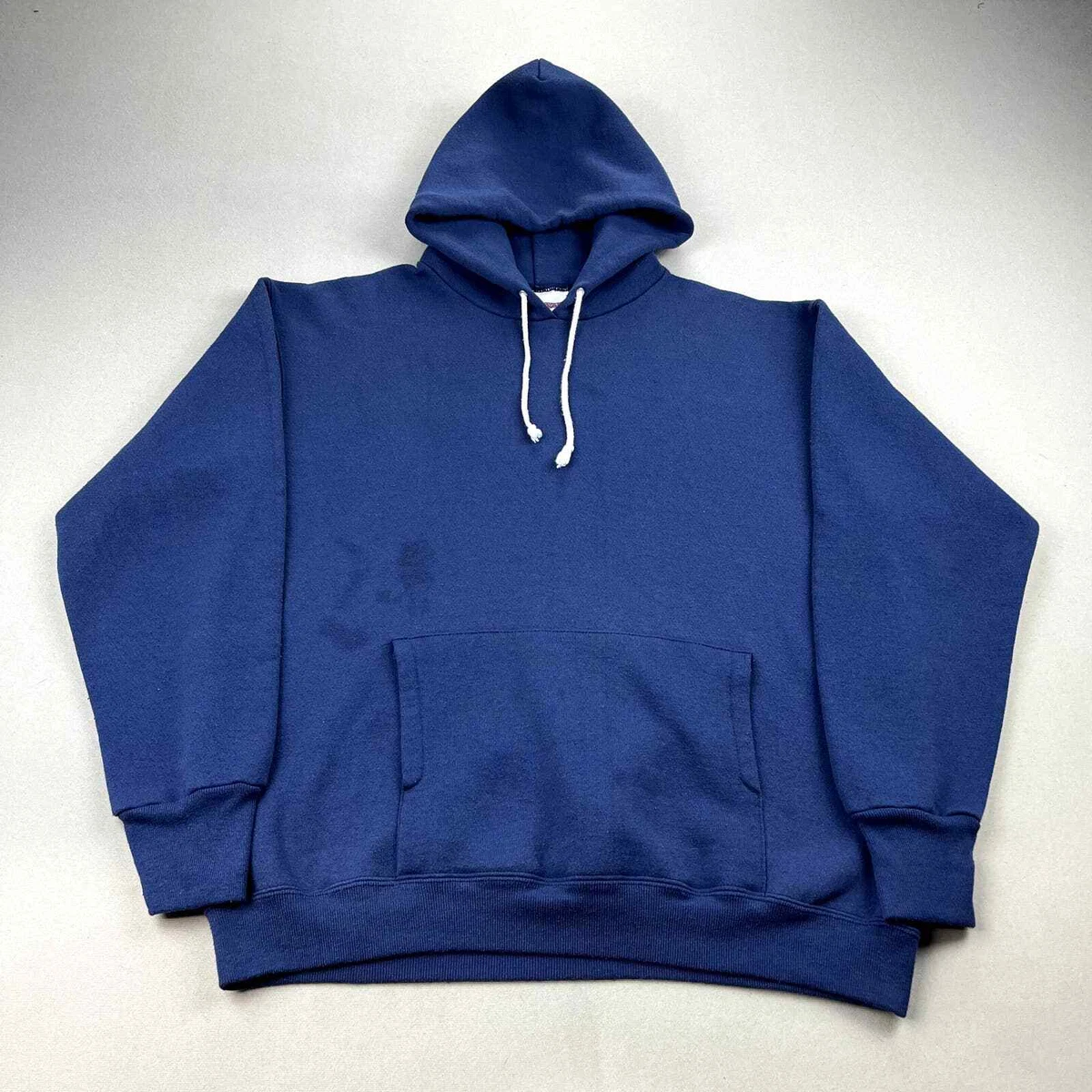 Basic blue online hoodie
