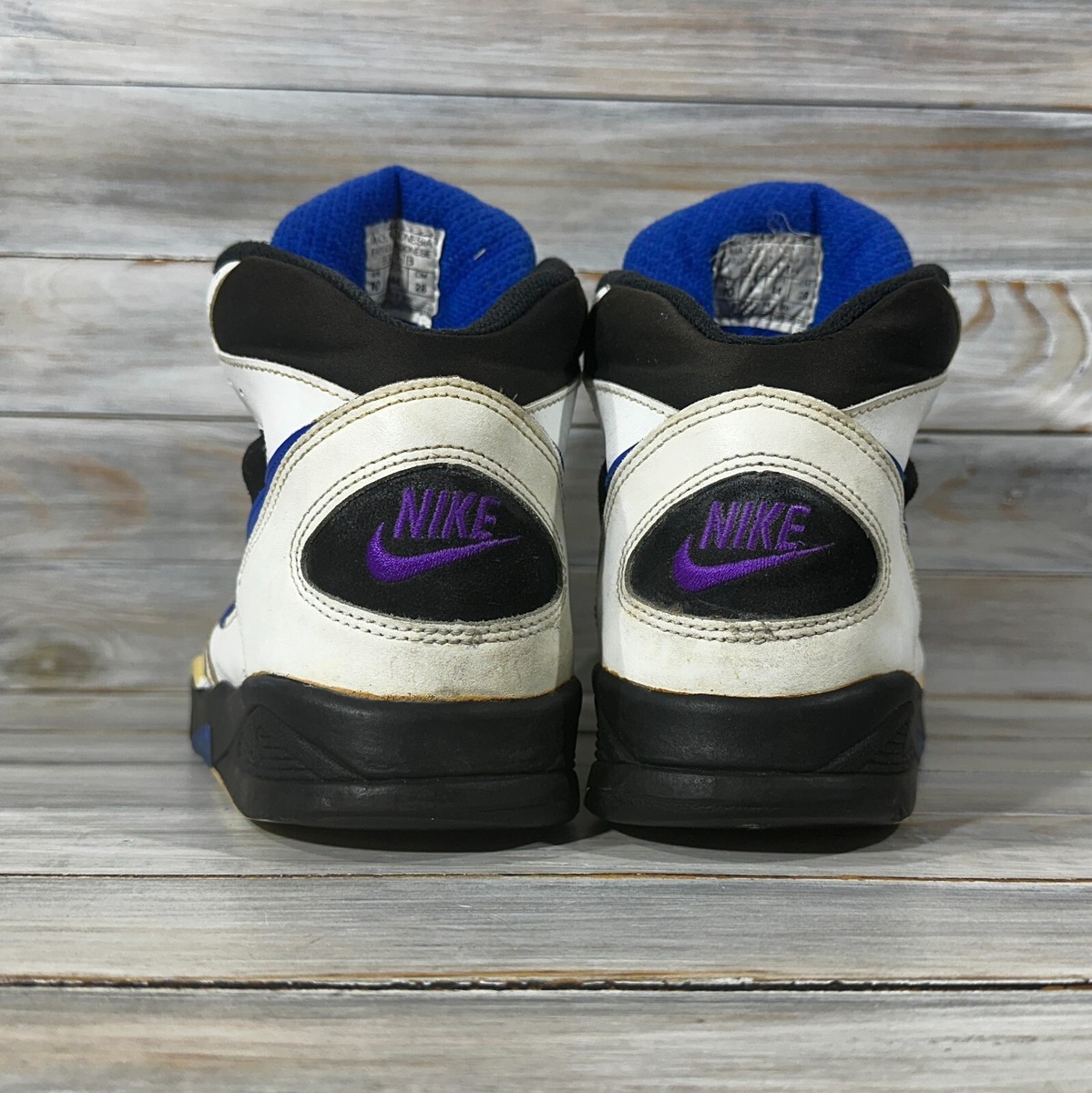 1993 Vintage Nike Force Basketball Hi Tops Sneakers Very Rare