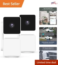 Smart Cam Pan v3 1080p Home Security Camera - Color Night Vision - 2-Way Audio