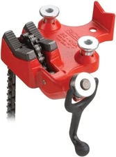RIDGID 40195 Model BC410 Top Screw Bench Chain Vise, 1/8-inch to 4-inch 