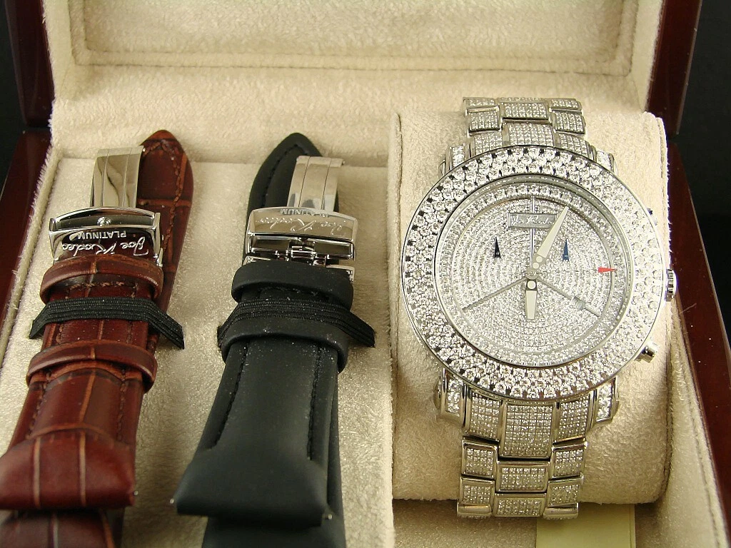 Joe rodeo platinum watch new arrivals