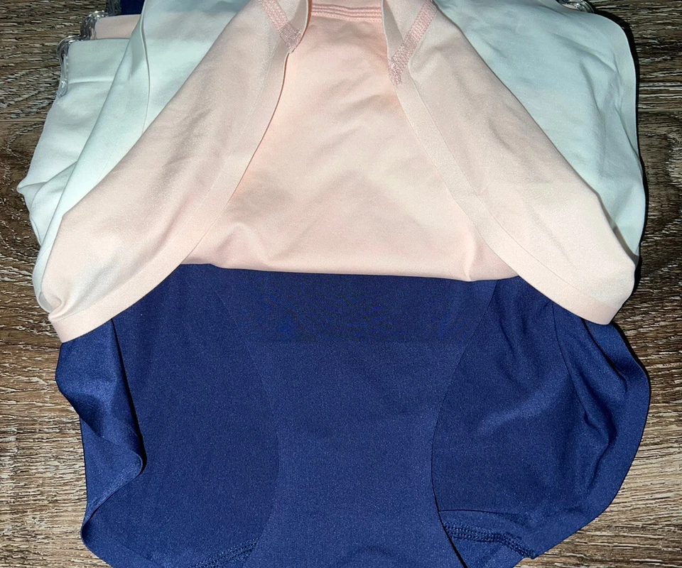 Bali ~ 3-Pair Womens Easylite Smooth Hipster Underwear Panties Nylon (A) ~ M/6 - Image 3 of 4