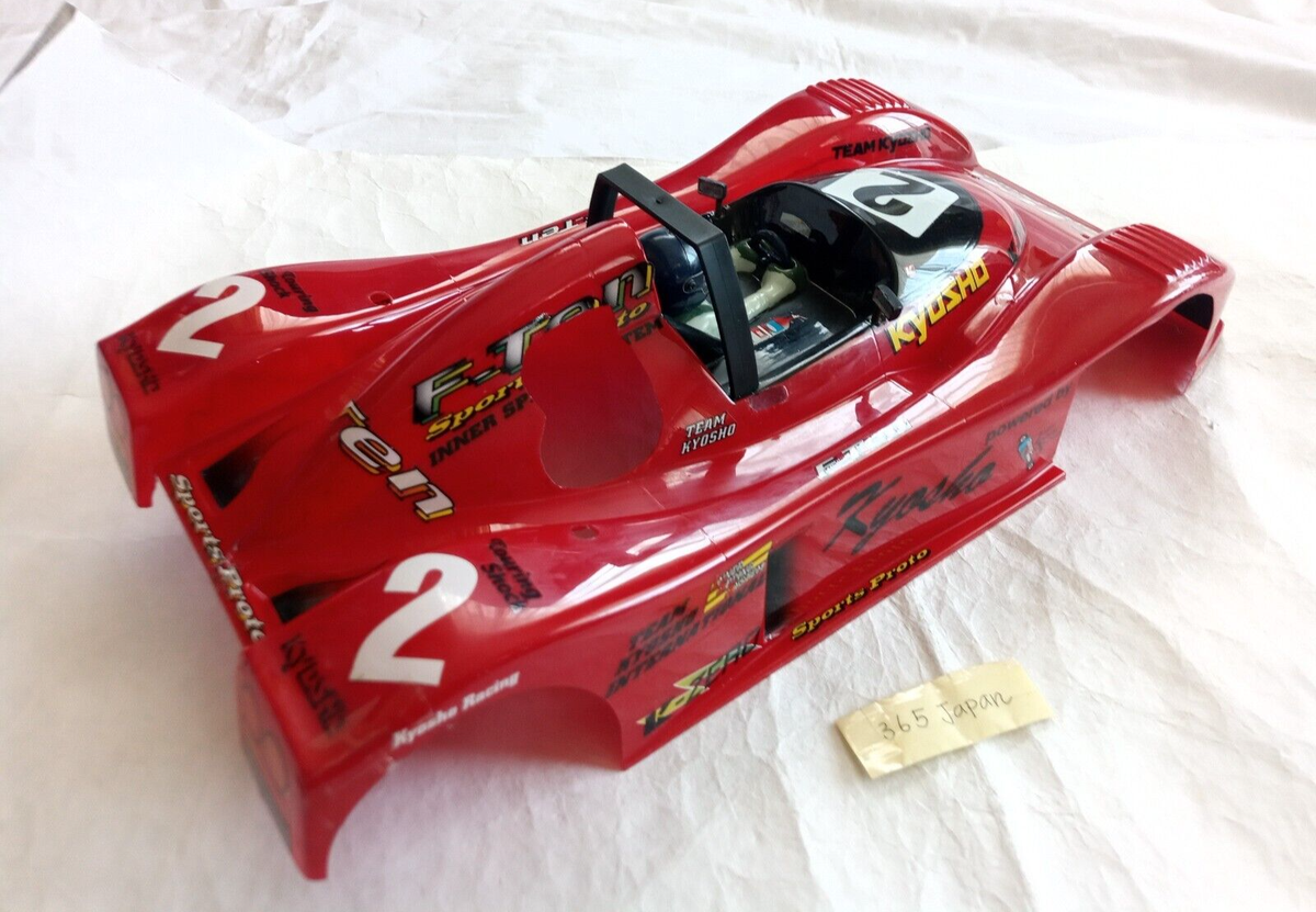 Kyosho F-Ten Genuine Kyosho Body Team Kyosho Red F-TEN FTEN Very