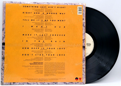 KEITH SWEAT - MAKE IT LAST FOREVER - R&B SOUL LP RECORD IN SHRINK HYPE STICKER - Picture 2 of 2