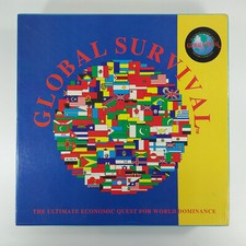 Vintage 1992 Global Survival Board Game GAMEBOARD Replacement Part
