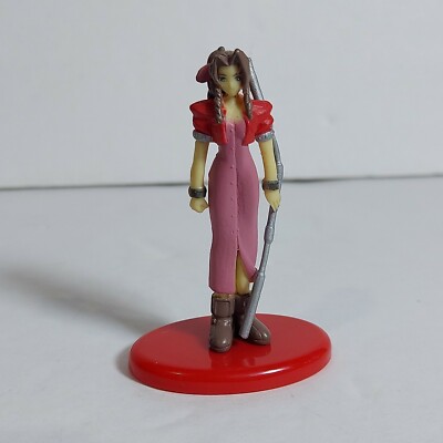 Final Fantasy 7 VII FF7 2'' Aerith Gainsborough Full Color Figure #02 Coca Cola