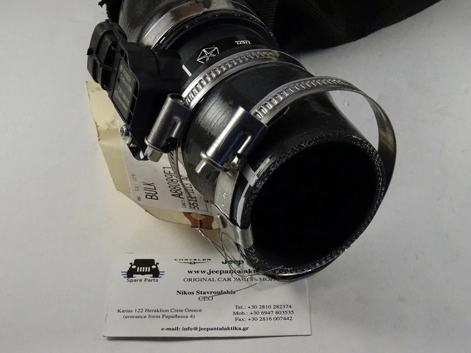Enfriador de aire de carga por conducto Jeep Wrangler JK 2.8CRD 11-18 55111213AC nuevo fabricante de equipos originales Mopar Foto 3 de 4