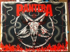 AUTHENTIC PANTERA OFFICAL SE POSTER Feb 20 2024 Grand Rapids #/275 Holo Sticker!