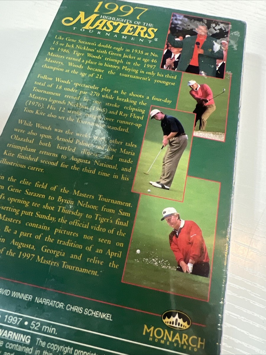 希少❗ウッズ タイトリストPGAショーブック&オマケ　マスターズ優勝ビデオVHS 希少❗ウッズ タイトリストPGAショーブック&オマケ マスターズ