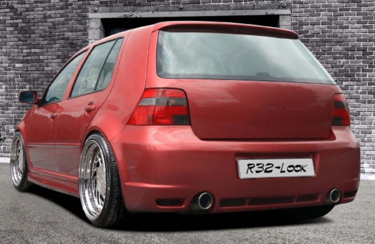 Heckstoßstange für VW Golf 4 R32 Design Stoßstange Jubi GTI ABS 