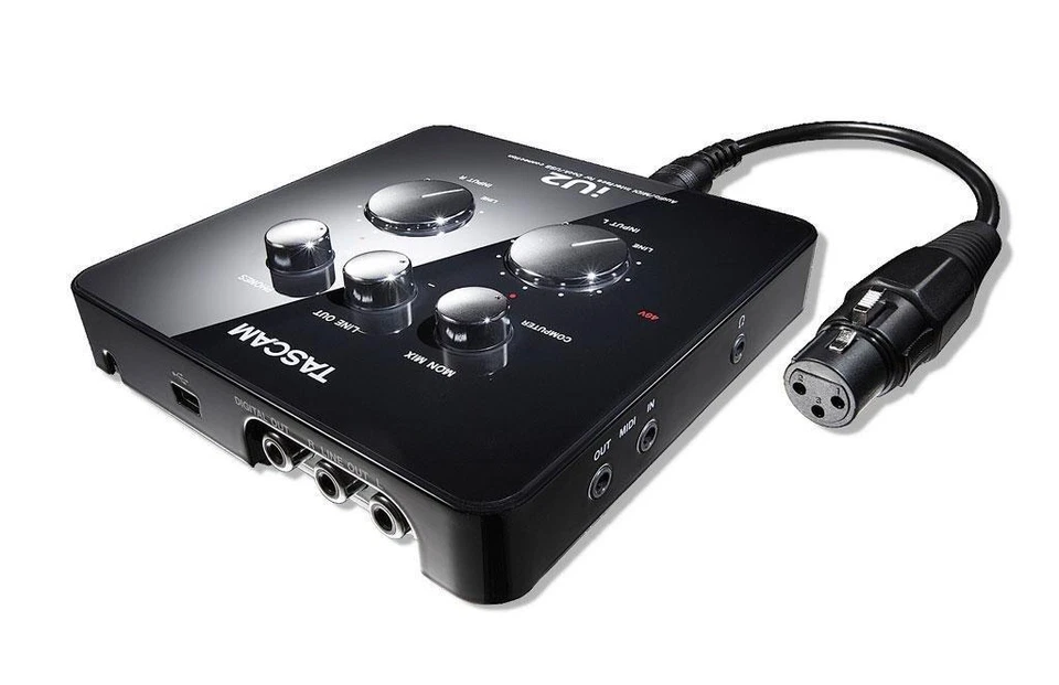 Interfaz de grabación MIDI de audio Tascam iU2 para iOS Foto 2 de 4