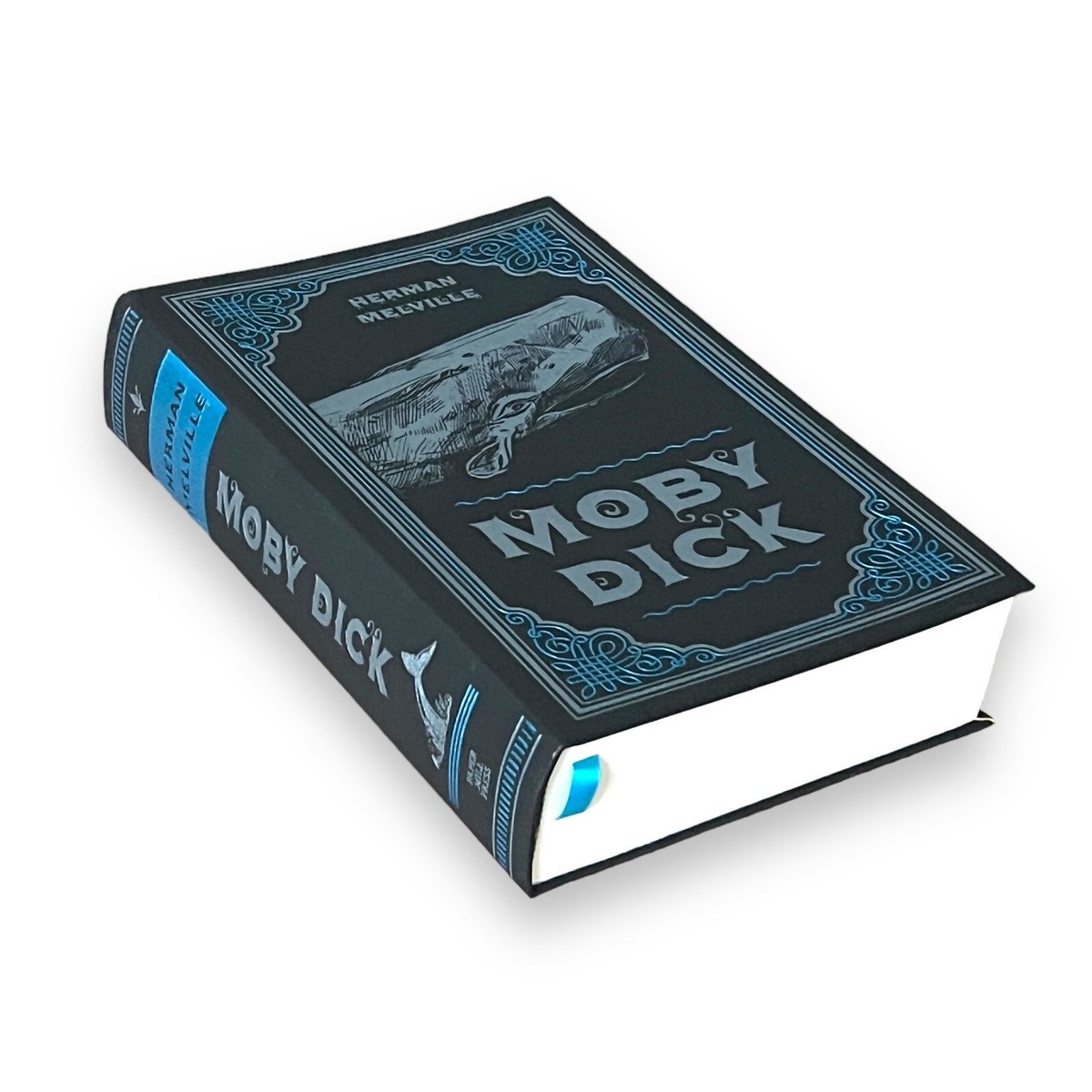 MOBY DICK by Herman Melville Soft Faux Leather Flexi Bound 
