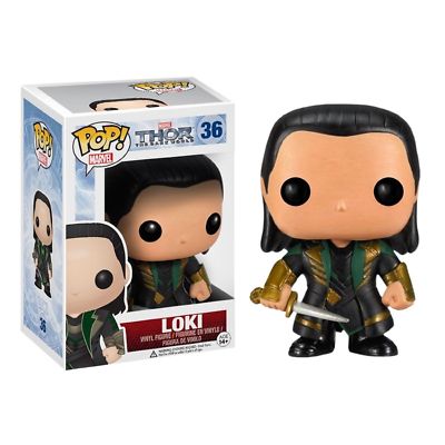 FUNKO POP MARVEL THOR THE DARK WORLD #36 LOKI VAULTED VINYL FIGURE