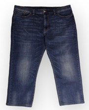 Lucky Brand Athletic Dark Blue Denim Straight Jeans W44/ L30 Men