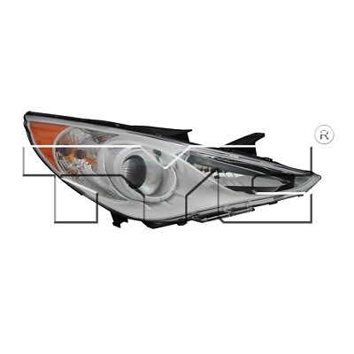 Headlight Assembly Right TYC For 2011-2014 Hyundai Sonata GLS Sedan