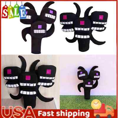 11.8'' Minecrafts Wither Storm Plush Toy Stuffed Animal Doll Gifts Action Figures