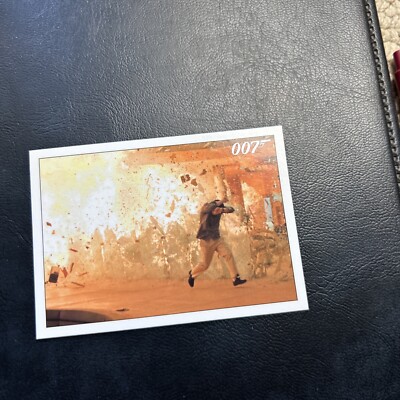 Jb21 James Bond 007 2015 Archives Quantum Of Solace #078 Daniel Craig Explosion