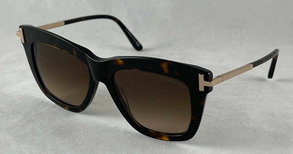 TOM FORD DASHA TF822 TF 822 52F Tortoise Sunglasses 52-16  display picture 3