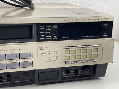 Vintage JVC HR-7600MS VHS VTR Multinorm PAL NTSC SECAM | eBay