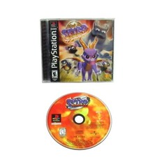 PS1 Spyro Year of the Dragon w/ manual & case; & Spyro Ripto's Rage disc only