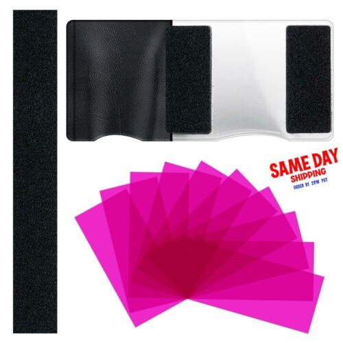 Gel Light Filter Photography 12 Colour Lamp Transparent Plastic Sheet Film 10Pcs - Picture 6 of 14