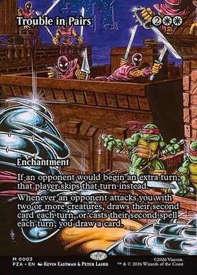 Trouble in Pairs M Regular #3 | PZA Teenage Mutant Ninja Turtles Source Material