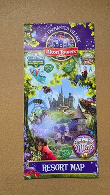 Alton Towers - 2015  Park Map