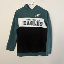 NFL Team Apparel Youth 18 Hooded Sweatshirt Philadelphia Eagles F7