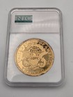1870 CC $20 Double Eagle Gold Clad Proof Copy NTC Slab Dan Keys Coin Liberty — photo 5