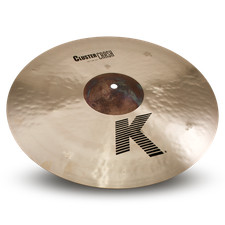 Zildjian K0931 16" K Cluster Paper Thin Weight Crash Cymbal - Traditional Finish