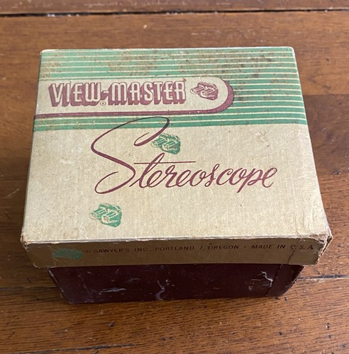 Vintage Sawyer View Master W 9 Reels Instructions Original Box Viewmaster USA - Picture 4 of 14