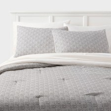 Twin/Twin Extra Long Printed Comforter Set Bl...