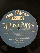 DJ Rush Puppy – Bad Man Lighter 12” Vinyl Firm Hand Records